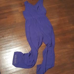 Royal blue jumpsuit